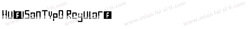 Hu_LuSanTypB Regular字体转换